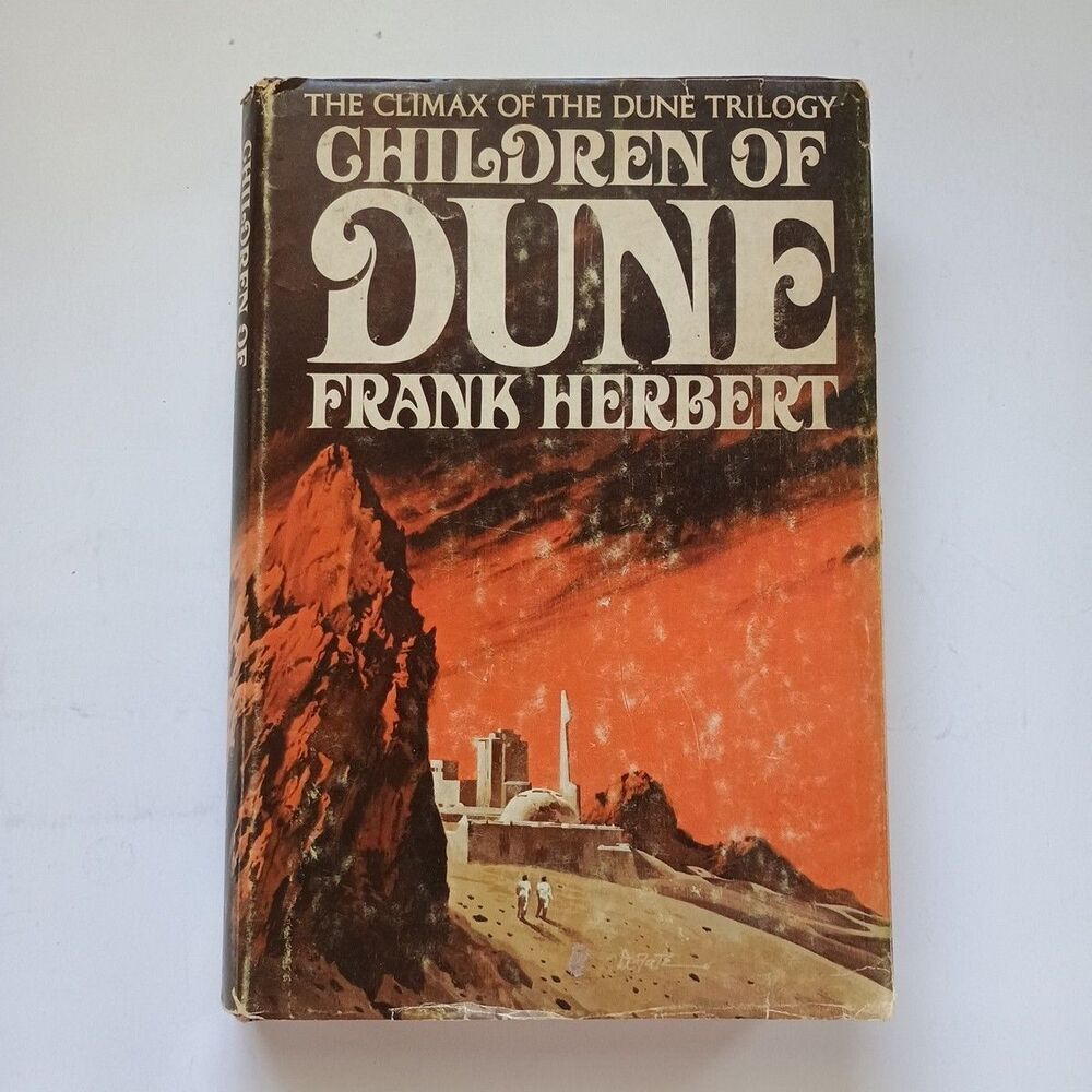 Frank Herbert Children of Dune Hardcover 1976 1st Printing Book Club Edition